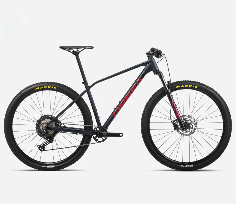Orbea Alma H30 Hardtail MTB in Blue and Red - Large